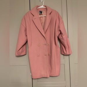 Vintage 1980’s Pariscope Dusty Pink Wool Jacket